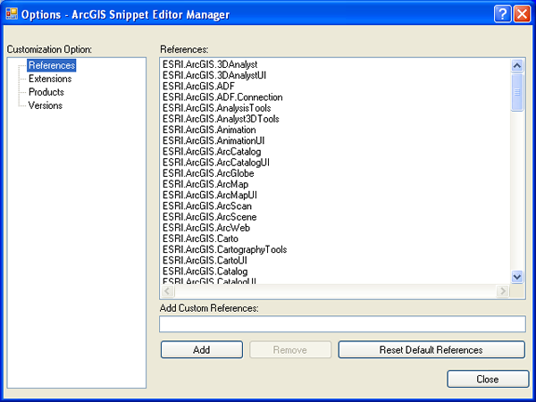 arcgis file extension